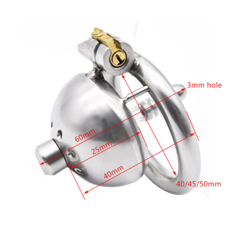 Cockrings Stainless Steel Cock Cage Penis Ring Chastity Device With Urethral Catheter Dick Belt BDSM Sex Toy For Man Gay 230411