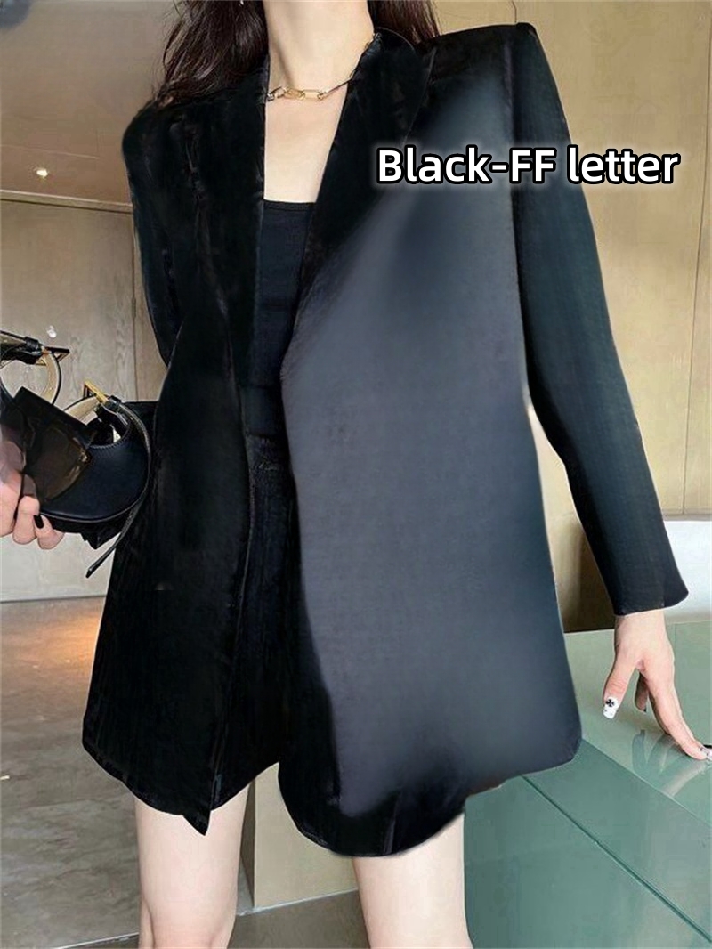 Fashion Clothing Outwear Coats Jacket Suit F Print Letter Luxury SlimSuit Long Sleeve S-L#542861