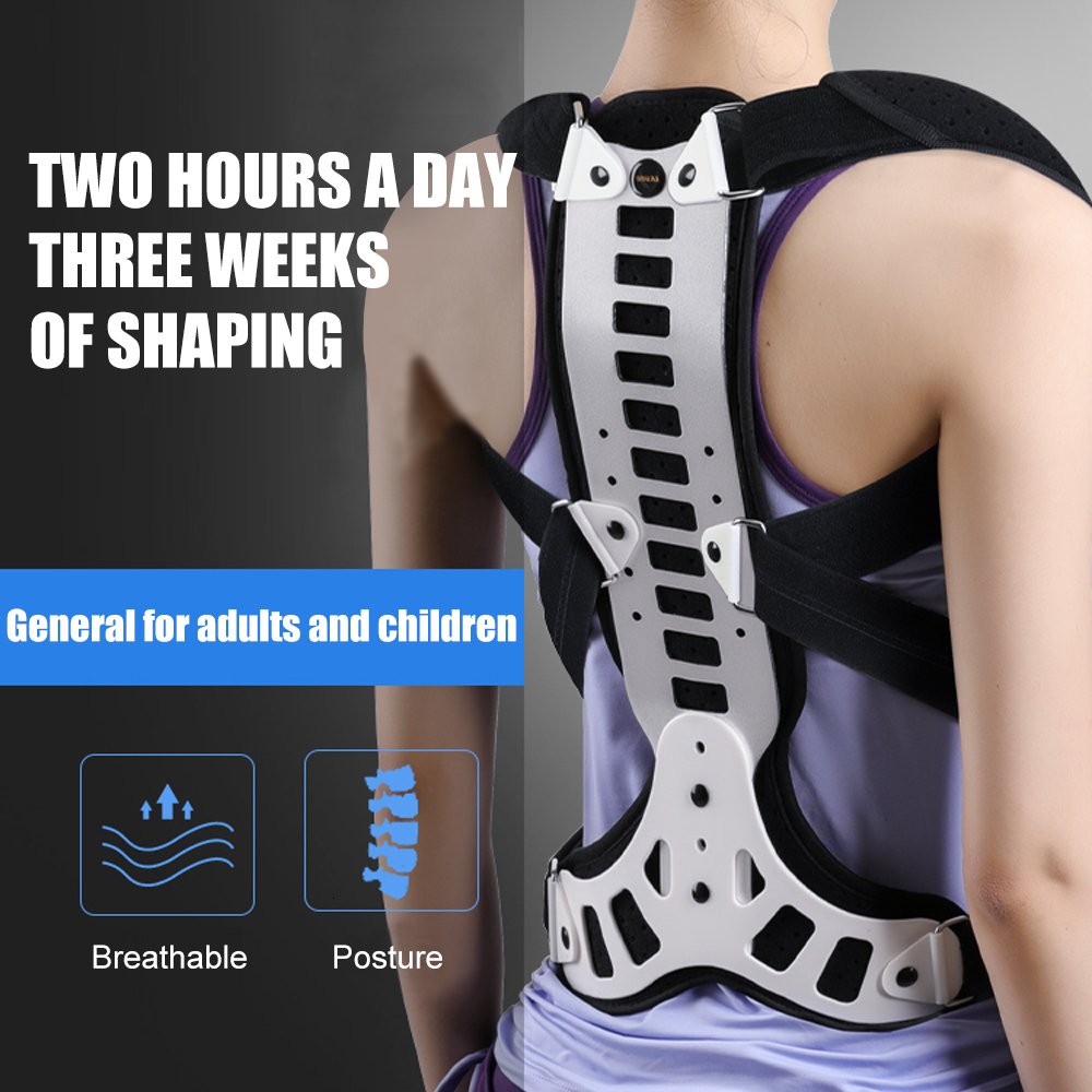 Back Massager 1Pcs Posture Corrector Back Braces Shoulder Waist Lumbar Support Belt Humpback Prevent Body Straighten Slouch Compression Pain R 230411