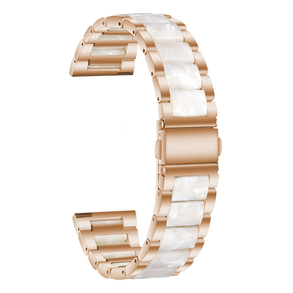 Watch Bands 22mm 20mm Alloy with Resin Bracelet for Garmin Watch Band Venu 21Venu2 PlusSQVivoactive 4 3 Metal Strap Multiple Colour Belt 230411