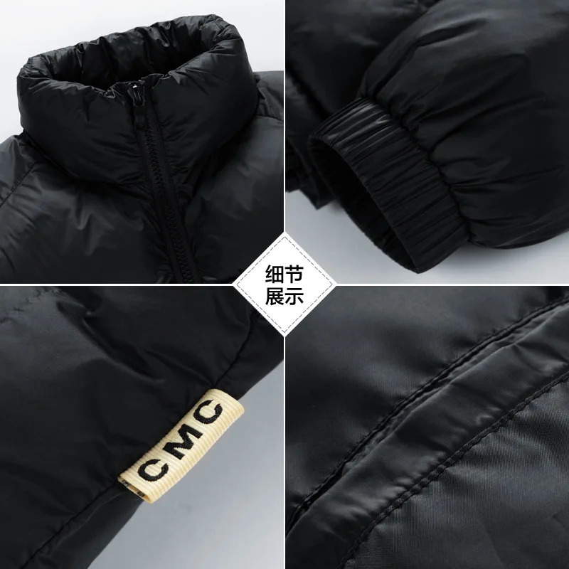 Men's Down Parkas Winter Cotton Jacket Men's Coat Sports Versatile Stand Collar Thickened Cardigan Jacket Men's 231110