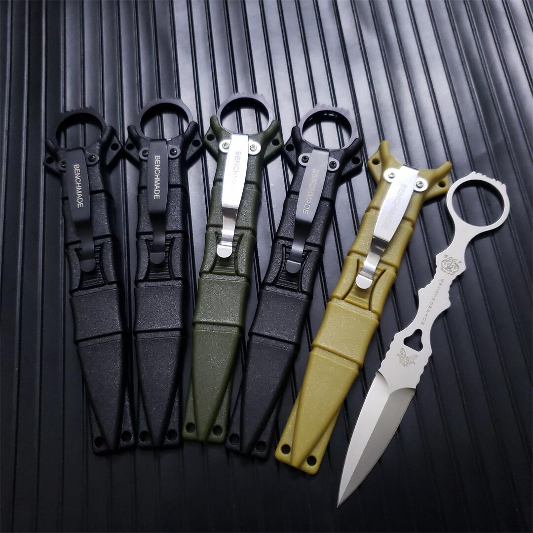Benchmade 173/176 SOCP Mini Fixed blade Tactical knife 440C steel Portable Tools outdoor Camping Survival Hunting combat knives 173BK/176BK/176SBK
Benchmade 173/176 SOCP Mini Fixed blade Tactical knife 440C steel Portable Tools outdoor Camping Survival Hunting combat knives 173BK/176BK/176SBK