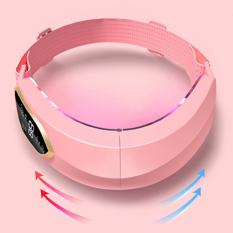 Face Massager HSKOU Lifting Device LED Pon Therapy Slimming Vibration Massager Double Chin V-shaped Cheek Lift Face 230411