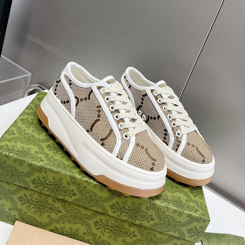 Fashion platform Canvas casual shoes Luxury Double-letter embroidery Lace Quality Brand Women Designer Shoe Trainers Chaussures Multicolor Platform Shoes w23
Fashion platform Canvas casual shoes Luxury Double-letter embroidery Lace Quality Brand Women Designer Shoe Trainers Chaussures Multicolor Platform Shoes w23