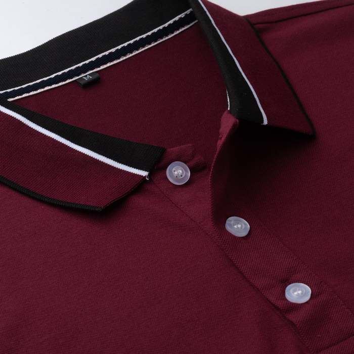 Men's Polos FREDD MARSHALL Summer Regular Polo Shirt Men's Casual Solid Short Sleeve Contrast Decoration Fashion Polo Top 793 230412