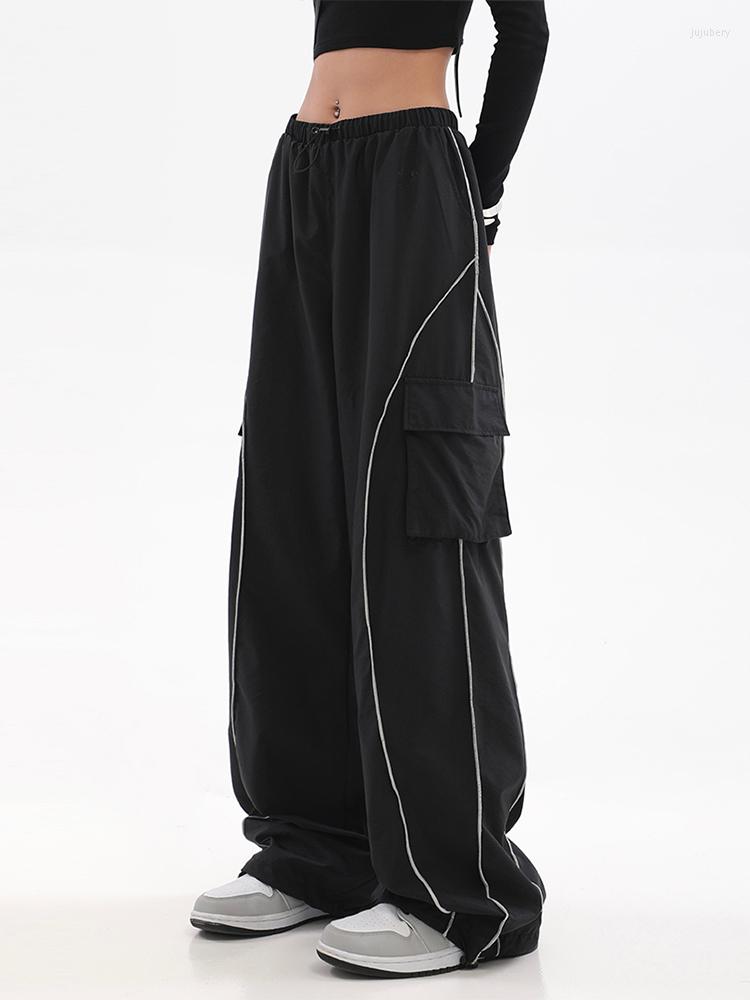 Men's Pants Y2K Men Black Streetwear Techwear Cargo Korean Harajuku Parachute Track Women Sweatpants Wide Leg Joggers Trousers Clothes
Men's Pants Y2K Men Black Streetwear Techwear Cargo Korean Harajuku Parachute Track Women Sweatpants Wide Leg Joggers Trousers Clothes