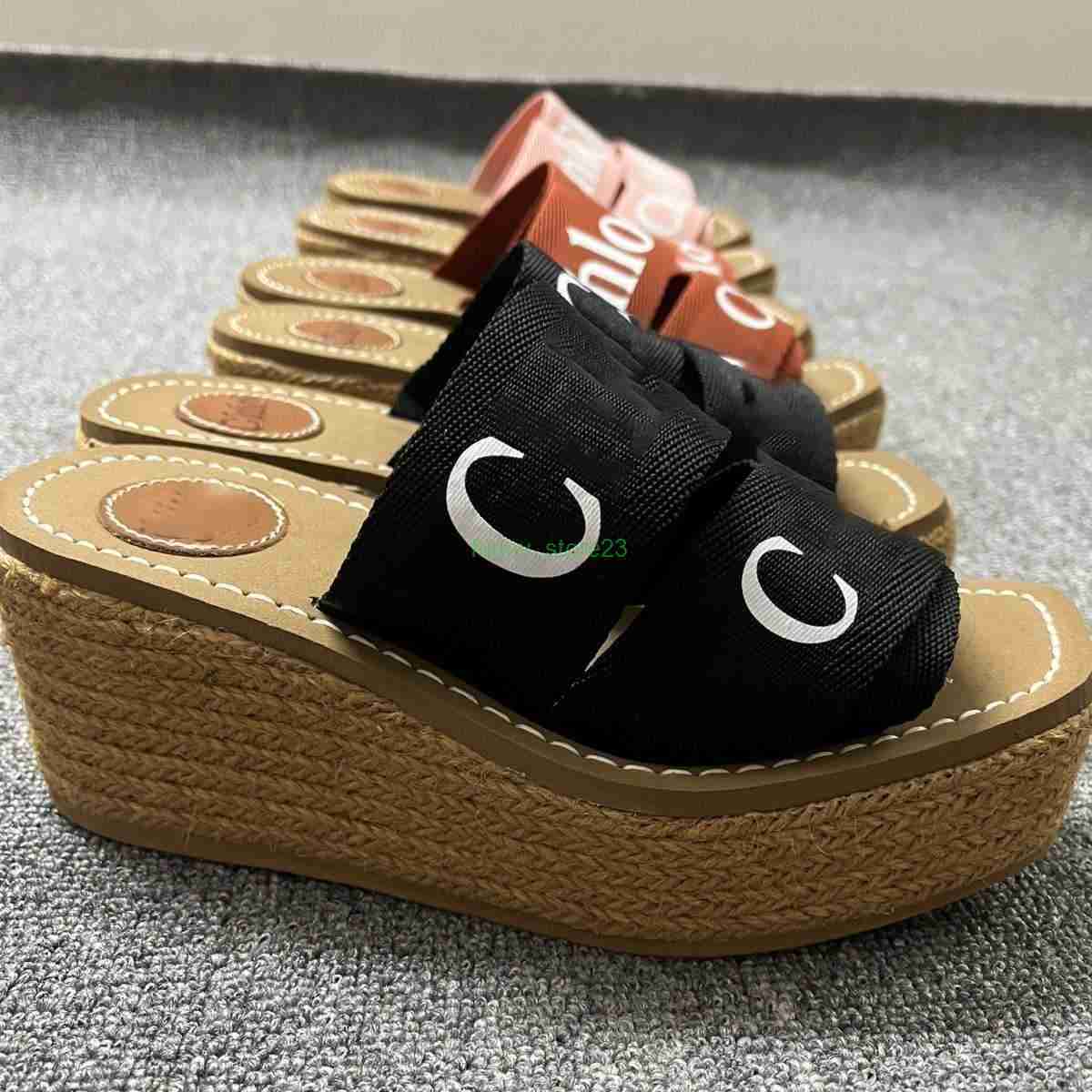 Summer Sandal Women's Shoes Women Sandals Letter Print Canvas Platform Slides Cross Weave Comfortable Wedges Slipper Elegance 36-38-40 Flip Flop
Summer Sandal Women's Shoes Women Sandals Letter Print Canvas Platform Slides Cross Weave Comfortable Wedges Slipper Elegance 36-38-40 Flip Flop