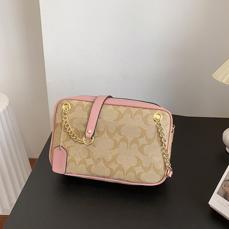 Luxury Designer Crossbody CO Camera Style Bag Women Shoulder Bags Female Handbag Purse Beige Leather Handbags Clutch Wallet, Pink 1
Luxury Designer Crossbody CO Camera Style Bag Women Shoulder Bags Female Handbag Purse Beige Leather Handbags Clutch Wallet, Pink 1
