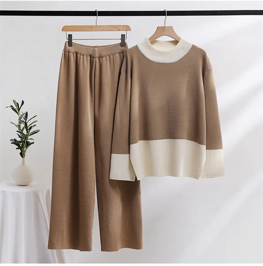 Two Piece Dress New Pleated Summer Gradient Pink Blue Dress For Women Round Collar Short Sleeve Drawstring Lace Up Irregular Midi Dresses 2024