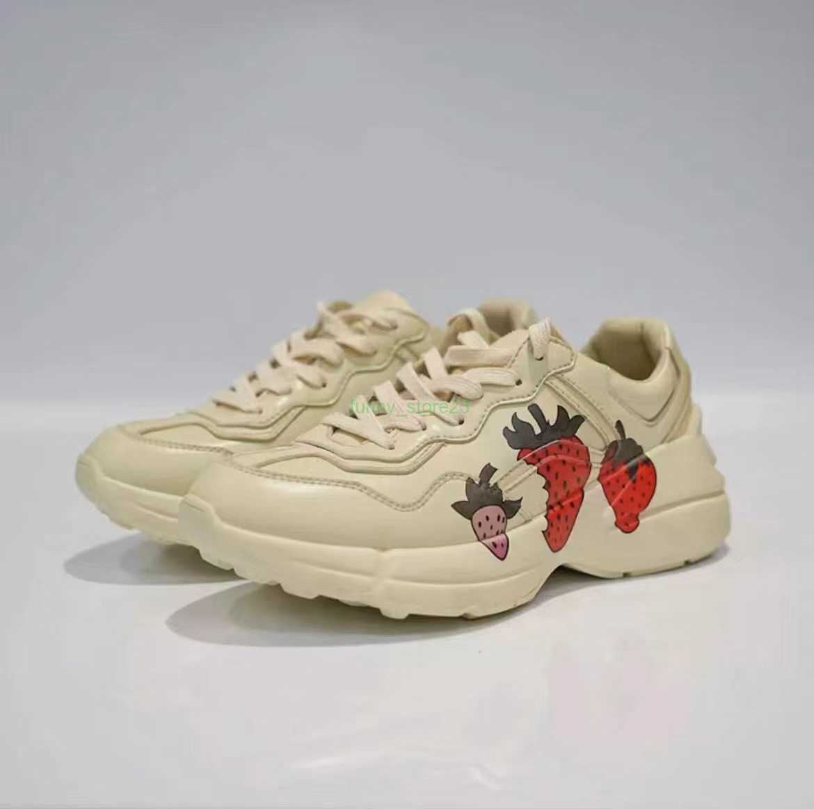 Designers Luxury Chaussures Fashion Comfy Ladies Shoe Rhyton Platform Sneakers Shoes Beige Men Women Trainers For Women Vintage, Brown
Designers Luxury Chaussures Fashion Comfy Ladies Shoe Rhyton Platform Sneakers Shoes Beige Men Women Trainers For Women Vintage, Brown
