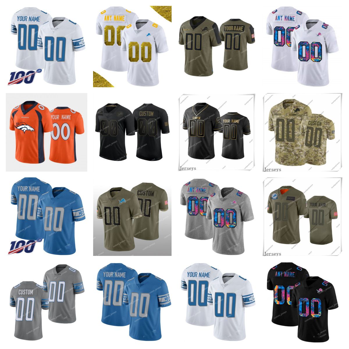 Detroit''Lions''Custom Men Jersey Women Kids Active Player #00 Your Name Your Number Color Rush Elite Limited''NFL''Football Jerseys, #16
Detroit''Lions''Custom Men Jersey Women Kids Active Player #00 Your Name Your Number Color Rush Elite Limited''NFL''Football Jerseys, #16