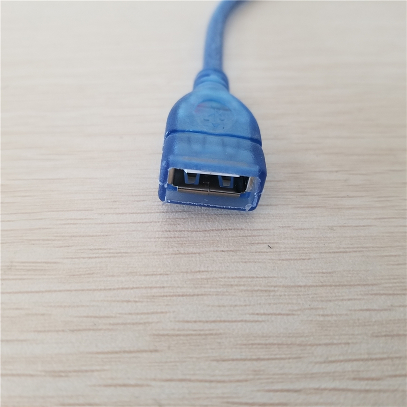 30cm Short USB 2.0 Connectors Type B Male to A Female ( BM to AF ) Printer Port Adapter Converter Data Cable Cord Blue