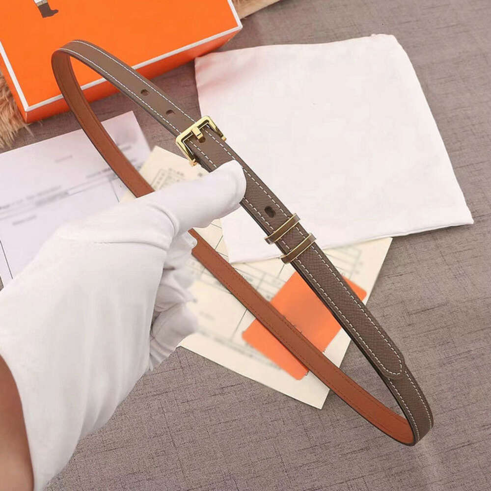 Fashion Designer Belt Women Letter Needle Buckle Real Leather Belts Lady Formal Dress Suit Decoration Thin Waistband Width 1.5Cm High Quality