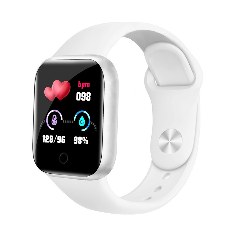 Y68 Smart Watch Color Screen Step Counting Multi Sport Mode Message Reminder Photography Music Remote Control Smart Band