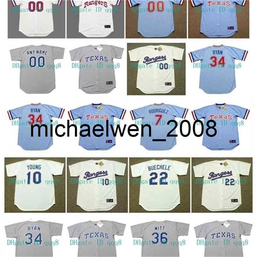Vintage Jerseys 7 IVAN RODRIGUEZ NOLAN RYAN 10 SUNDBERG MICHAEL YOUNG 29 ADRIAN BELTRE 28 BERT BLYLEVEN 33 FRANK Retro Baseball, As pic
Vintage Jerseys 7 IVAN RODRIGUEZ NOLAN RYAN 10 SUNDBERG MICHAEL YOUNG 29 ADRIAN BELTRE 28 BERT BLYLEVEN 33 FRANK Retro Baseball, As pic