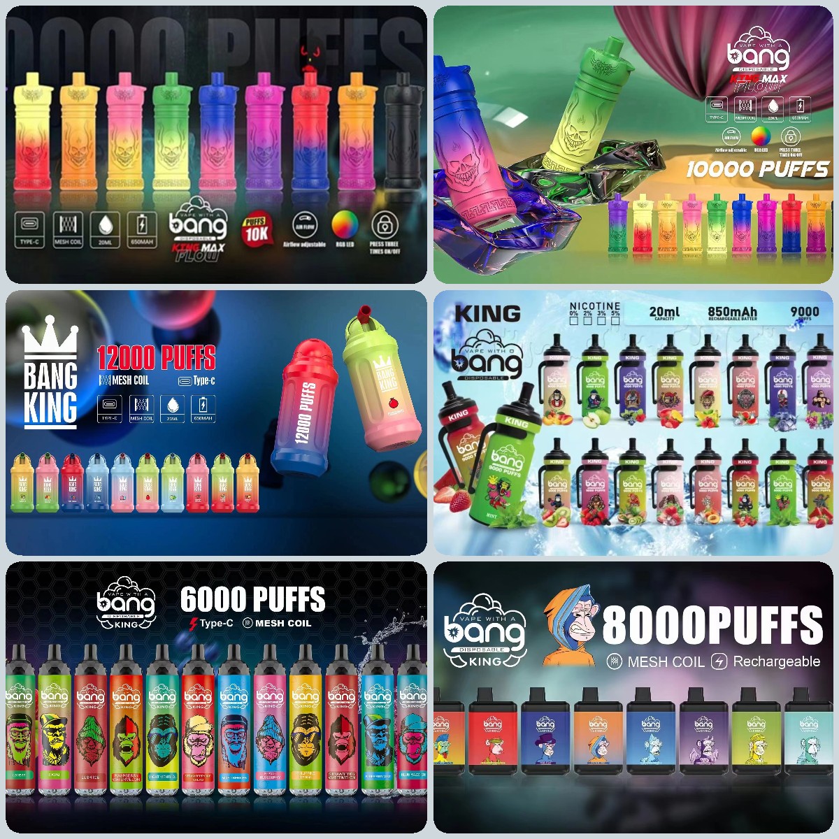Bang xxl puff Disposables Vape Electronic Cigarettes Device starter Kit 650mAh Battery 2000- 5000-6000-7000-8000-10000puffs 13ml Pre-Filled Pen
Bang xxl puff Disposables Vape Electronic Cigarettes Device starter Kit 650mAh Battery 2000- 5000-6000-7000-8000-10000puffs 13ml Pre-Filled Pen