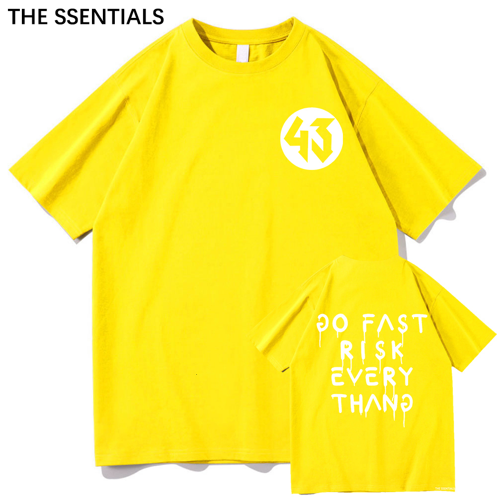 Ken Block T-Shirt Haruku Letter Print Cotton Tee