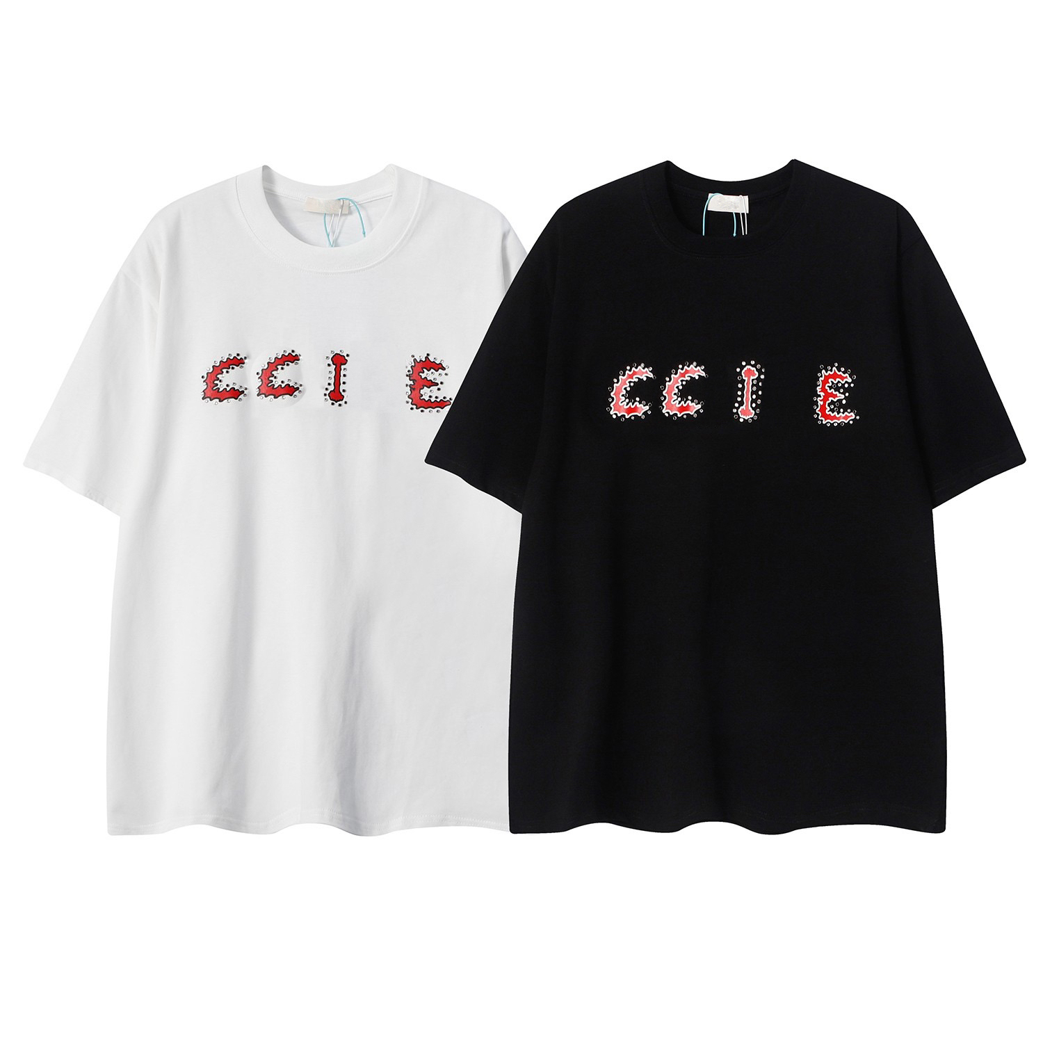 designer shirts t shirt Street Casual tshirt Loose Men Women Summer Luxury Shorts essen Tshirts Chest Print Fashion Tops Tees celi T-shirt S- Cel33, Black
designer shirts t shirt Street Casual tshirt Loose Men Women Summer Luxury Shorts essen Tshirts Chest Print Fashion Tops Tees celi T-shirt S- Cel33, Black