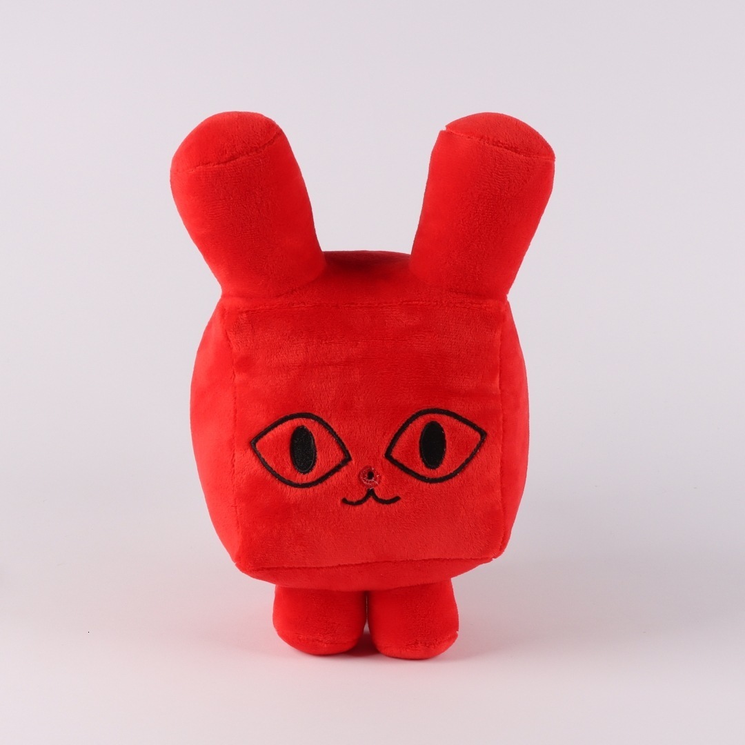 Plush Dolls 28cm Titanic Balloon Cat Plush Toy Pet Simulator X Game Toys Red Blue Titanic Cat Soft Dolls Kawaii Kids Gift Girl Birthday Gift 230412