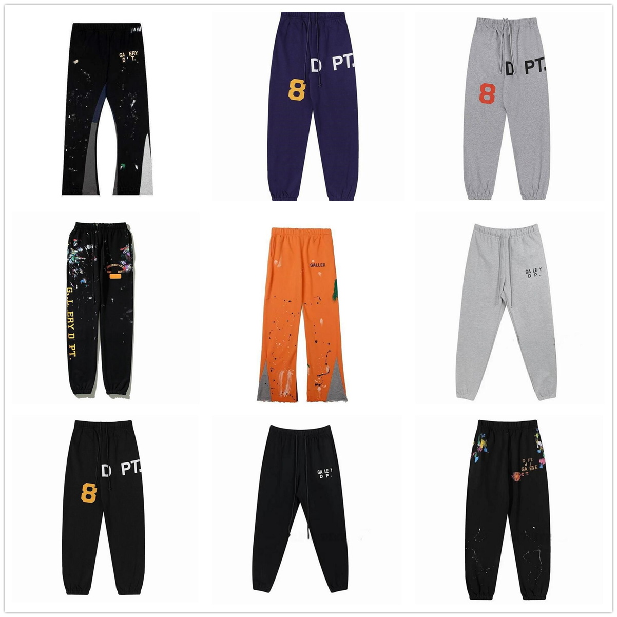 Mens Graffiti Pants Galleryse Depts Pants Womens Sweatpants Speckled Letter Print Man Couple Loose Versatile Casual Pants Straight
Mens Graffiti Pants Galleryse Depts Pants Womens Sweatpants Speckled Letter Print Man Couple Loose Versatile Casual Pants Straight