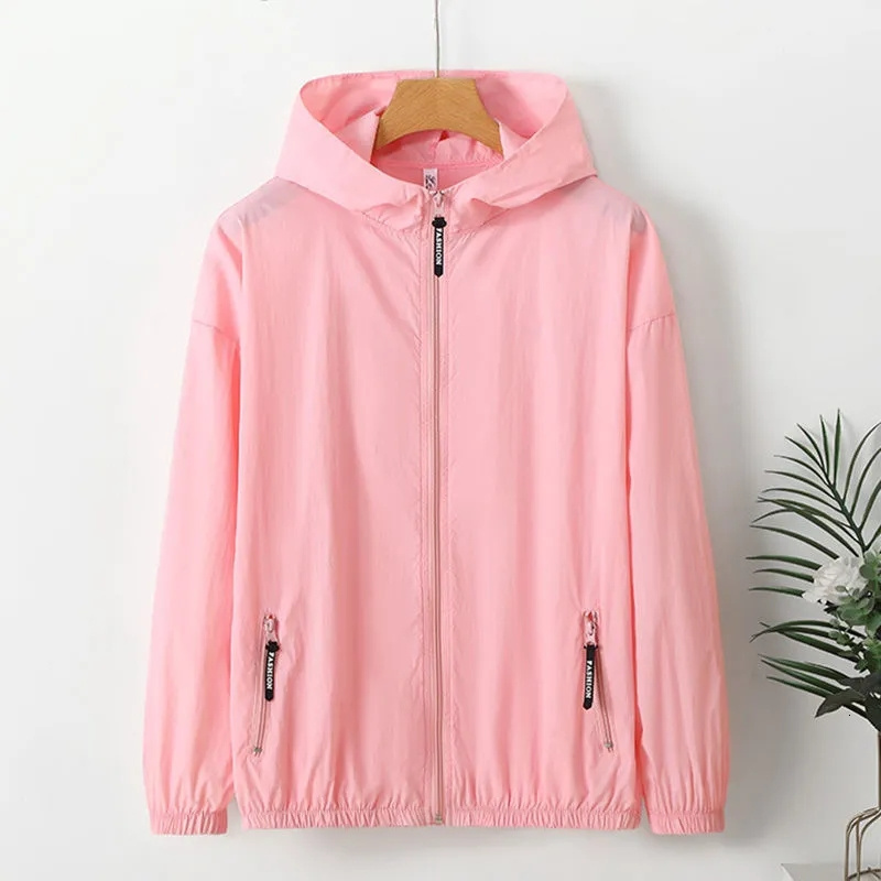 Women's Jackets Women's Jacket Summer Short UV Breathable Sun Protection Clothing Women's Thin Loose Casual Women's Coat Top 23041