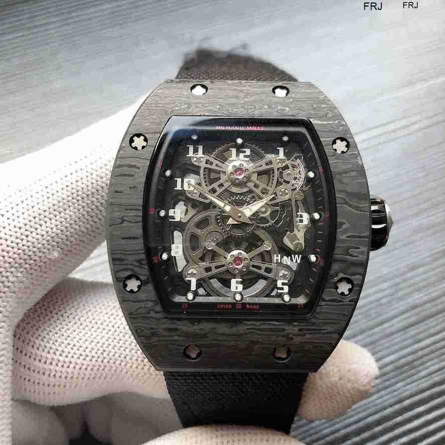 Designer Watches Richads Milles Richads Carbon Fiber Mens Mile Barrelshaped Fullautomatic Large Dial Mechanical the Same Model Rm056 Frj 1PSY
Designer Watches Richads Milles Richads Carbon Fiber Mens Mile Barrelshaped Fullautomatic Large Dial Mechanical the Same Model Rm056 Frj 1PSY