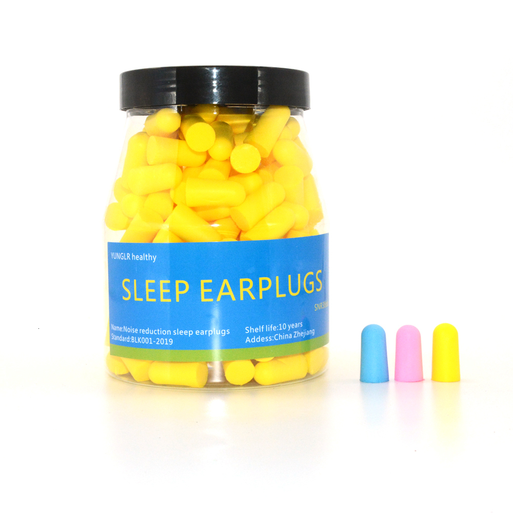 Earplugs 120180 Pcs Earplugs Sound Insulation Soft Foam For Sleeping Earplug Anti Noise Reduction Sleep Cancelling Protection Ear Plugs 230411