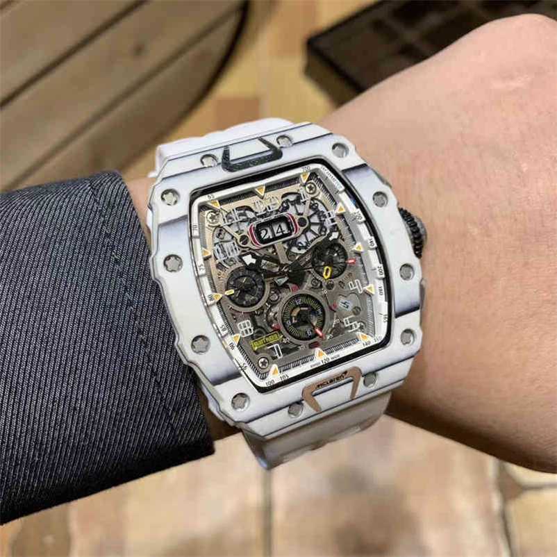 Designer Luxury Richa Milles Watch watch Date Business Leisure Fiber White Personalized Multifunctional Mens Mechanical Watch Tape Tide
Designer Luxury Richa Milles Watch watch Date Business Leisure Fiber White Personalized Multifunctional Mens Mechanical Watch Tape Tide