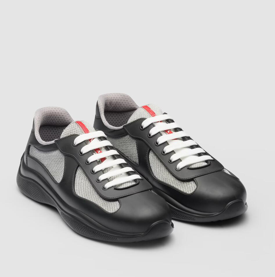 Luxury Designer Americas Cup Men Sneakers Shoes Breathable Mesh Soft Rubber Bike Trainers Technical Fabric Calfskin Casual Walking Blue Black White EU38-46
Luxury Designer Americas Cup Men Sneakers Shoes Breathable Mesh Soft Rubber Bike Trainers Technical Fabric Calfskin Casual Walking Blue Black White EU38-46