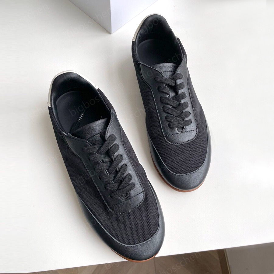 Designer casual shoes ladies sneakers The Row lace-up low-top mesh stitching comfortable running shoes fashion luxury outdoor non-slip camping driving boat shoes, Black
Designer casual shoes ladies sneakers The Row lace-up low-top mesh stitching comfortable running shoes fashion luxury outdoor non-slip camping driving boat shoes, Black