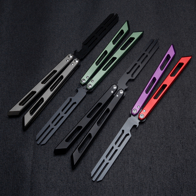 Theone Balisong BRS Trainer Butterfly Training Knife Not Sharp Aluminum Hanldle Bushing System BM Squid INDUSTRIES Magic Sound Swing Jilt BM42 BM31 BM51 Knives
Theone Balisong BRS Trainer Butterfly Training Knife Not Sharp Aluminum Hanldle Bushing System BM Squid INDUSTRIES Magic Sound Swing Jilt BM42 BM31 BM51 Knives