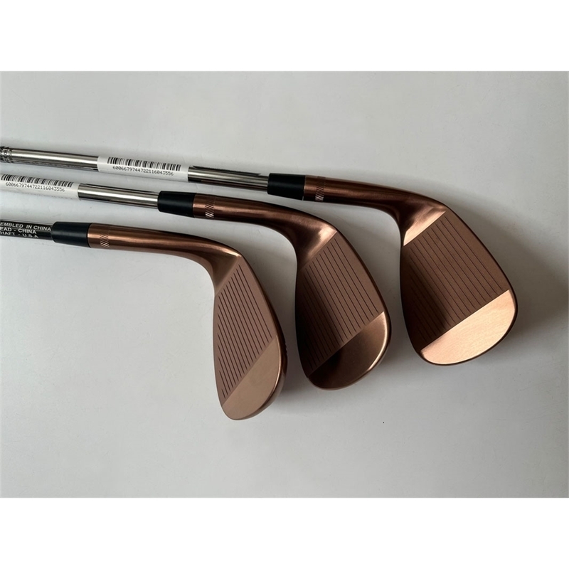 

Club Heads SM9 Wedges Copper Finish SM9 Golf Wedges Golf Clubs 48505254565860 Degrees Steel Shaft With Head Cover 230411