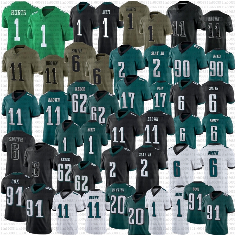 Jalen Hurts Football jersey DeVonta Smith Jason Kelce Haason Reddick Davis Nakobe Dean AJ Brown Brian Dawkins Darius Slay Jr Fletcher Cox Brandon Graham jerseys, Men
Jalen Hurts Football jersey DeVonta Smith Jason Kelce Haason Reddick Davis Nakobe Dean AJ Brown Brian Dawkins Darius Slay Jr Fletcher Cox Brandon Graham jerseys, Men