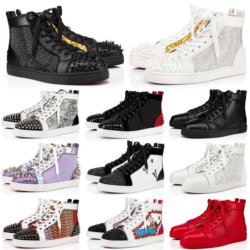 2022 red bottoms shoes for mens womens high boot triple white off size 5.5-13 designers flat casual shoe fashion luxurys designer loafers trainers sneakers EUR 47, Color#7
2022 red bottoms shoes for mens womens high boot triple white off size 5.5-13 designers flat casual shoe fashion luxurys designer loafers trainers sneakers EUR 47, Color#7