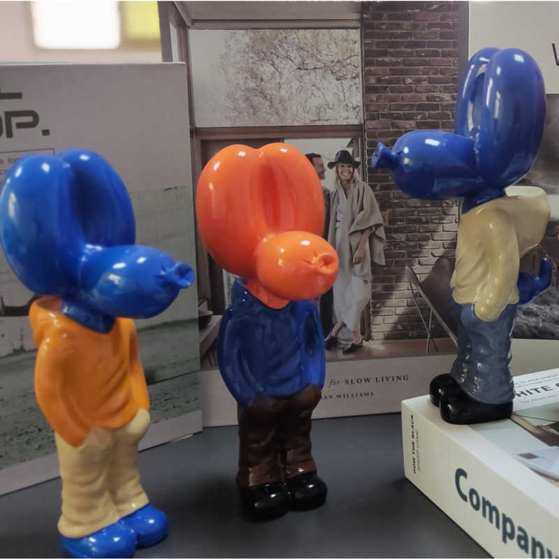 Decorative Objects Figurines New Nordic Balloon Dog Statue Koons Street Art Resin Sculpture Home Decor Animal Dog Doll Sculpture Craft Room Ornament Decor Z0412
Decorative Objects Figurines New Nordic Balloon Dog Statue Koons Street Art Resin Sculpture Home Decor Animal Dog Doll Sculpture Craft Room Ornament Decor Z0412