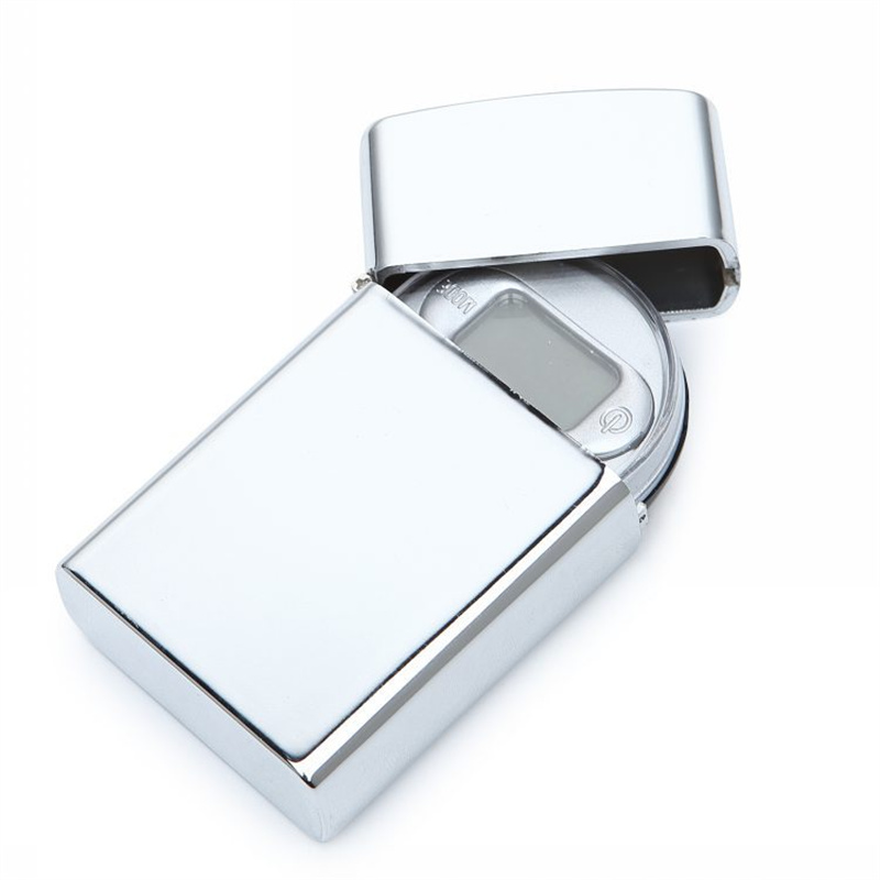 Mini Lighter Style Digital Scales For Gold And Diamond Scale Jewelry 0.01 Balance Gram Electronic Scales With Retail Box 200g/0.01g 100g/0.01g