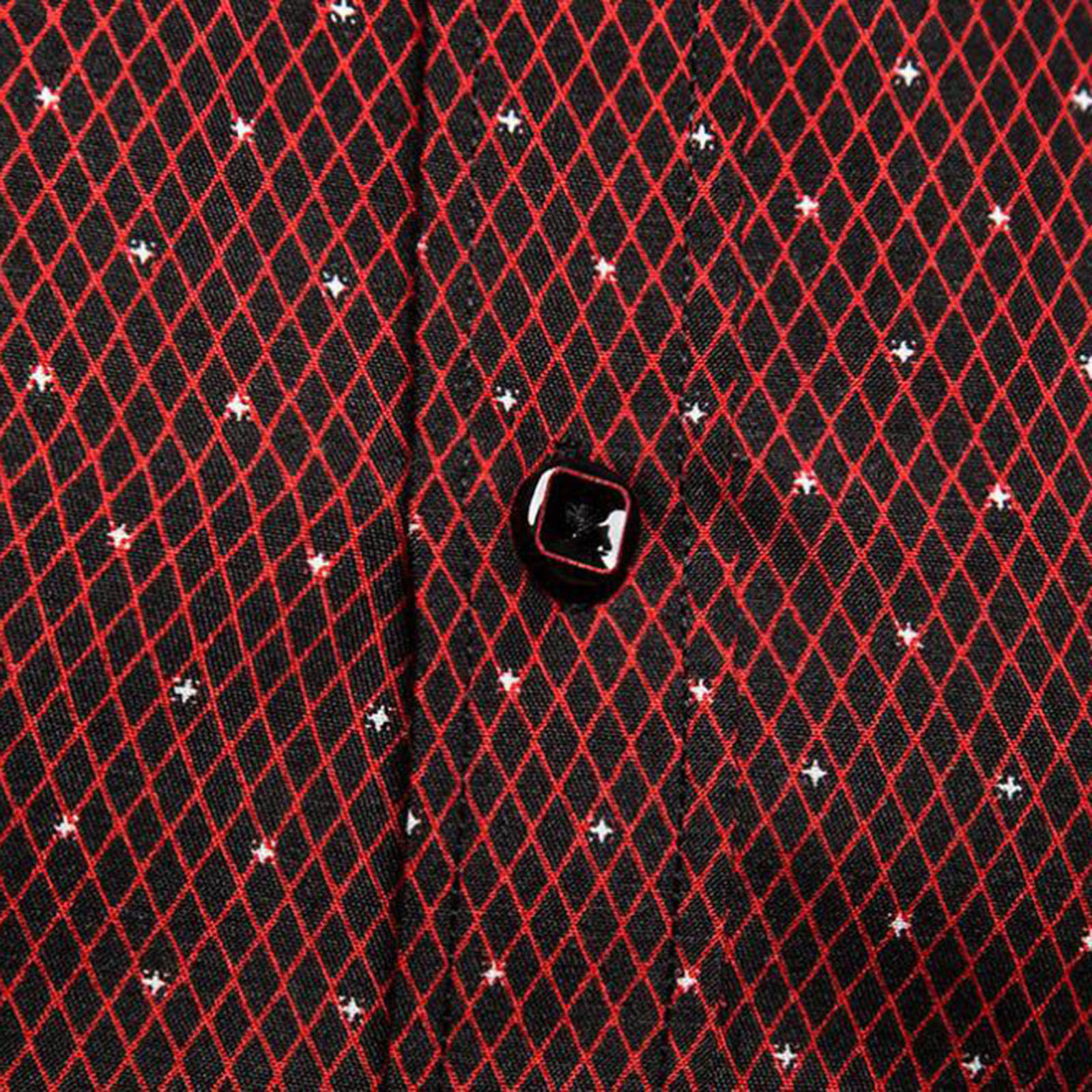 Men's Casual Shirts Men's shirt formal men's shirt single breasted summer lapel dot print business shirt Ropa hombre camisas 230412