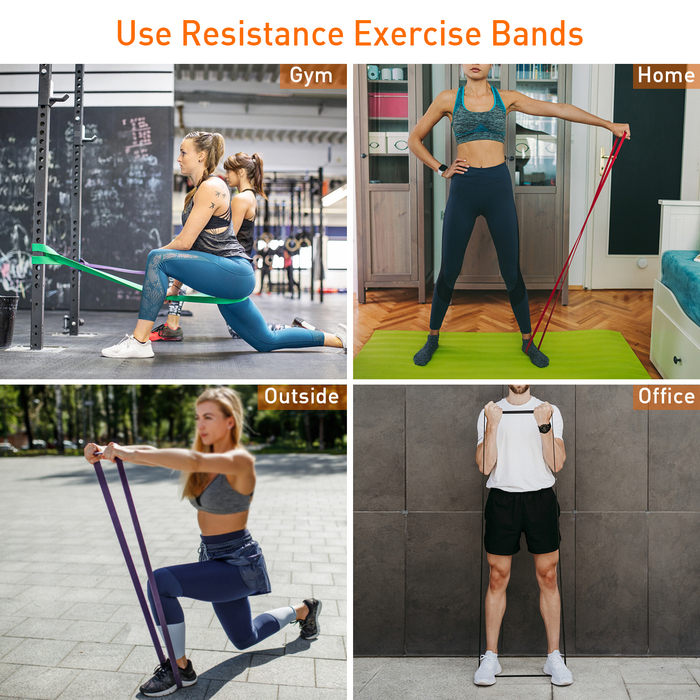 Resistance Bands Lixada Resistance Bands Set Pull Up Assist Bands Set Resistance Bands Powerlifting Exercise Stretch Band Resistance 230411