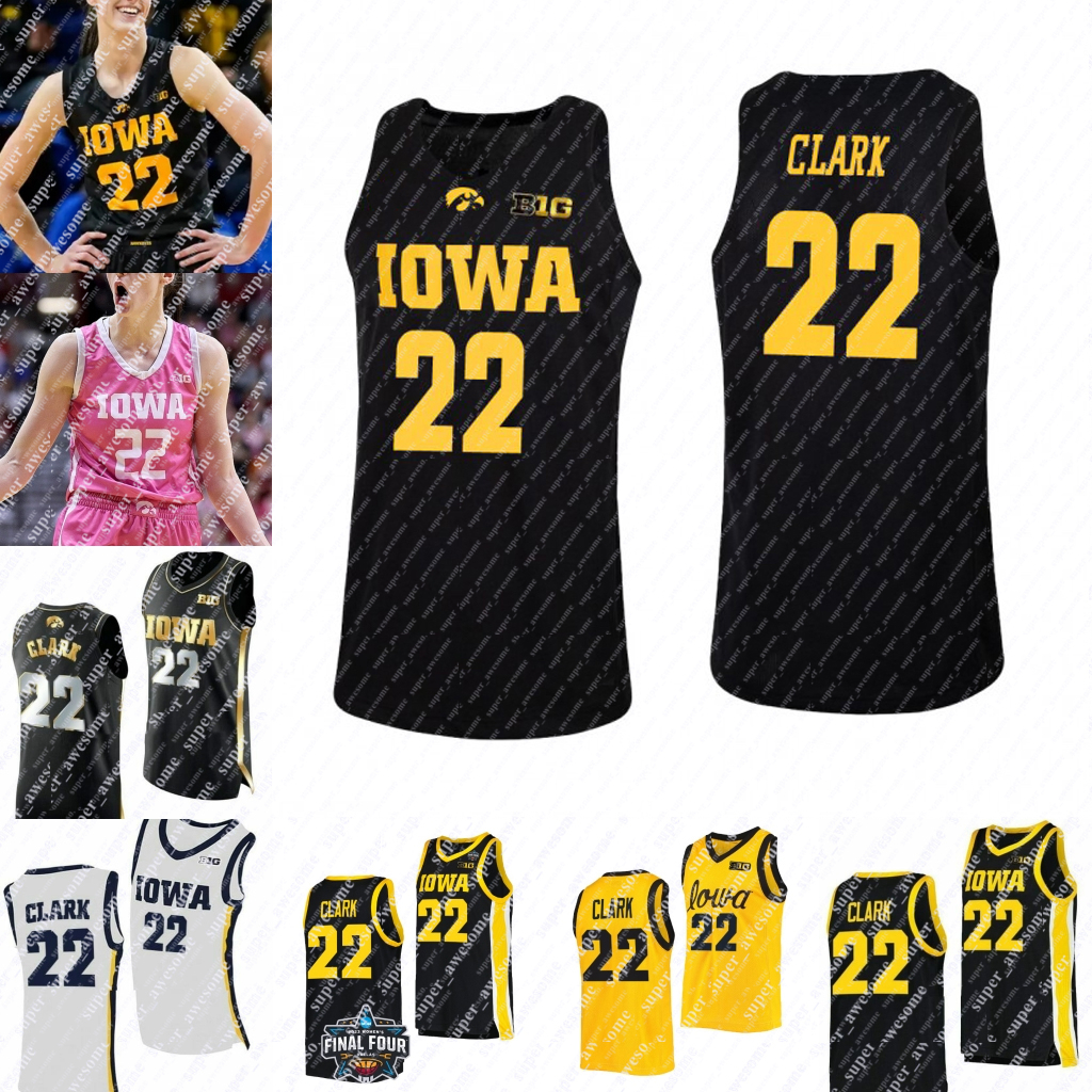 22 Caitlin Clark Jersey Iowa Hawkeyes Women College Basketball Jerseys Black White Yellow
22 Caitlin Clark Jersey Iowa Hawkeyes Women College Basketball Jerseys Black White Yellow