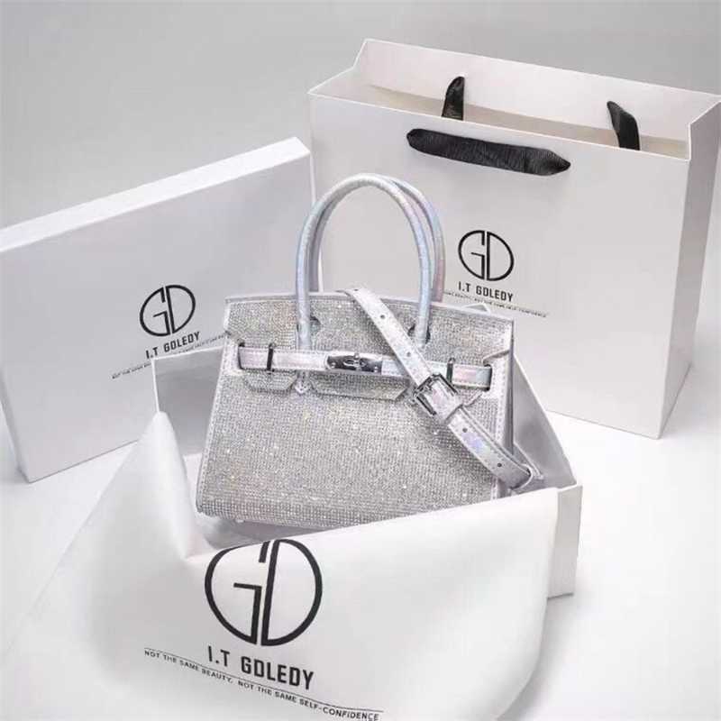 Feeling Bag 2023 New Foreign Style Versatile Sparkling Diamond Bag Crossbody, Black
Feeling Bag 2023 New Foreign Style Versatile Sparkling Diamond Bag Crossbody, Black