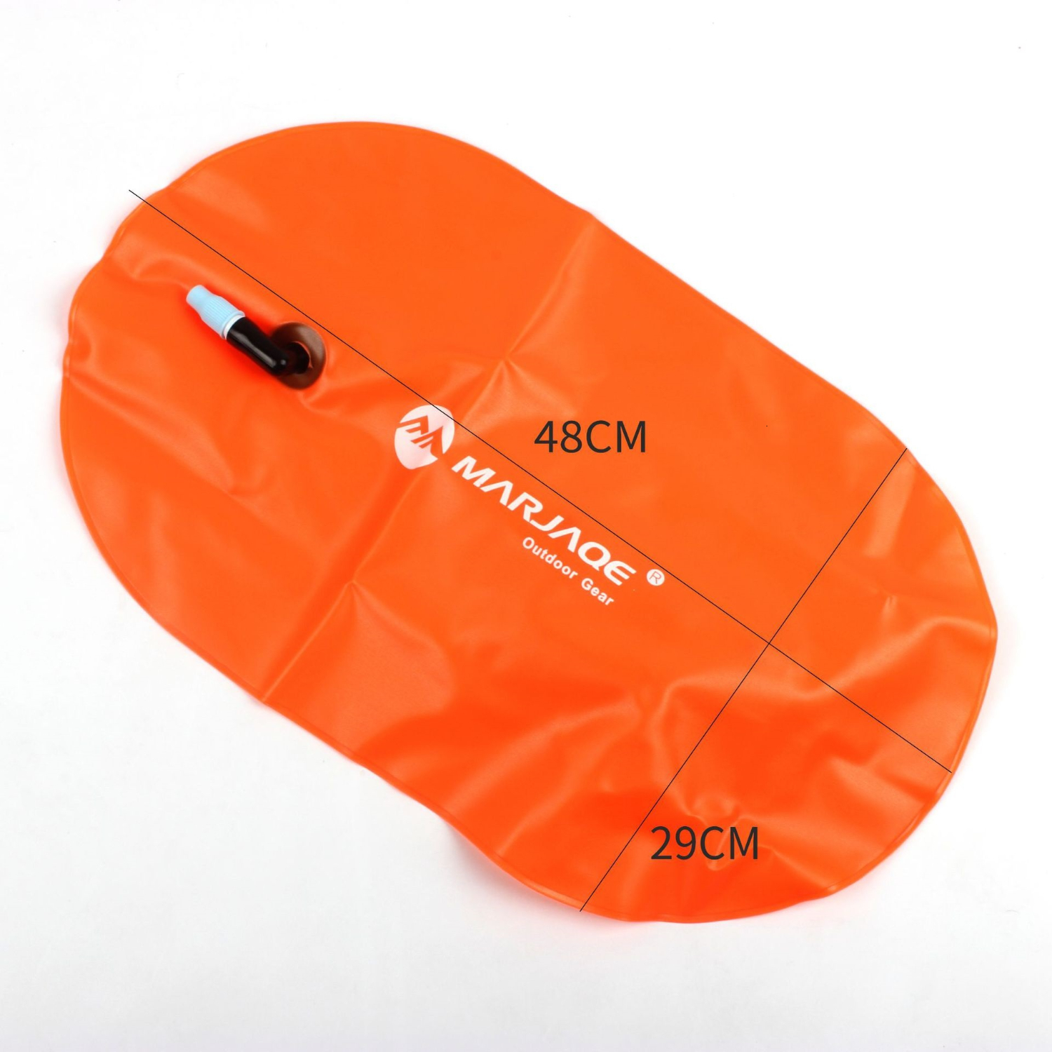 Life Vest Buoy 1pcs Swimming Float Bag Waterproof PVC Inflatable Swim Buoy Water Sport Lifesaver Life Buoy Air Dry Tow Sailing Flotation Bag 230411