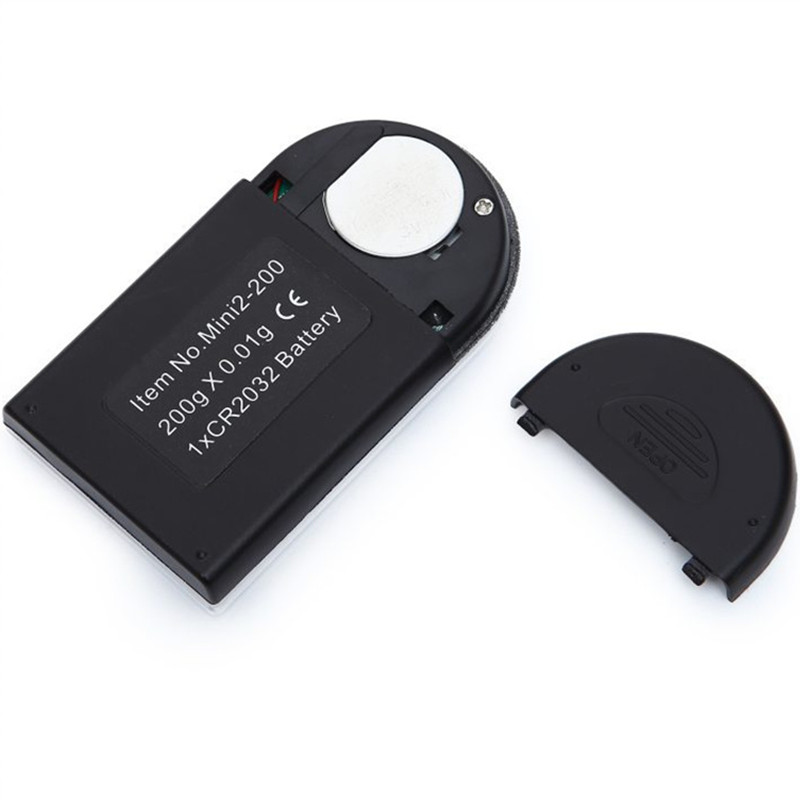 Mini Lighter Style Digital Scales For Gold And Diamond Scale Jewelry 0.01 Balance Gram Electronic Scales With Retail Box 200g/0.01g 100g/0.01g