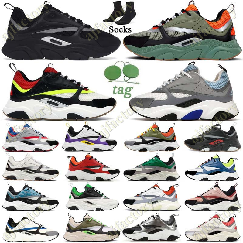 Dior b22 Designer Sneakers Casual Shoes Men Women Leather Calfskin Reflective Orange Olive Black Silver Violet White Blue Technical Mesh Outdoor sneakers
Dior b22 Designer Sneakers Casual Shoes Men Women Leather Calfskin Reflective Orange Olive Black Silver Violet White Blue Technical Mesh Outdoor sneakers