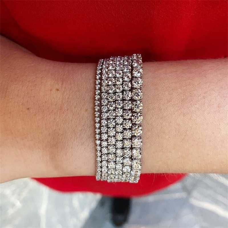 moissanite tennis necklace Customized Personal Luxury Solid 14k Gold Jewelry Vvs White Color Loose moissanite diamond tennis chain for men