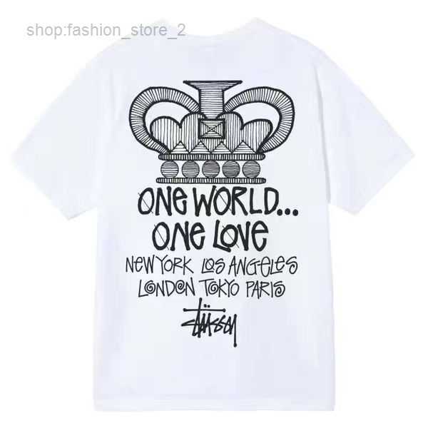 Men' T-shirts Stussys Fashion Brand Summer Short Sleeve and Women' Lovers Loose Crown Lion Ice Stick Print t Shirt 5 620I
Men' T-shirts Stussys Fashion Brand Summer Short Sleeve and Women' Lovers Loose Crown Lion Ice Stick Print t Shirt 5 620I