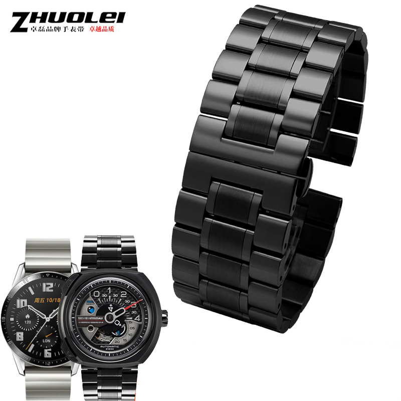 Watch Bands For Seven on Friday Stainless steel strap 22mm 24mm 26mm 28mm 30mmLarge size Men Metal Solid Wrist watch Band Bracelet 230411