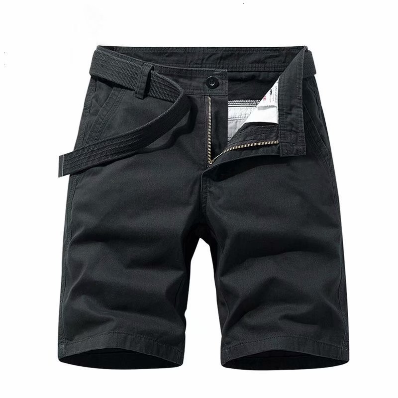 Men's Shorts Summer men's casual shorts one-fifth pants cotton belt straight leg pants daily casual y2k pants men's shorts 230412