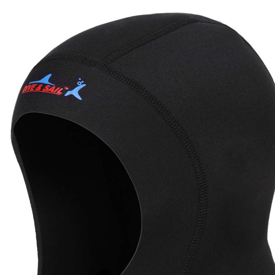 Swimming caps 1mm Scuba Diving Cap Neoprene Protect Hair Swimming Hat With Shoulder Snorkeling Equipment Hat Hood Neck Cover Natation 230411