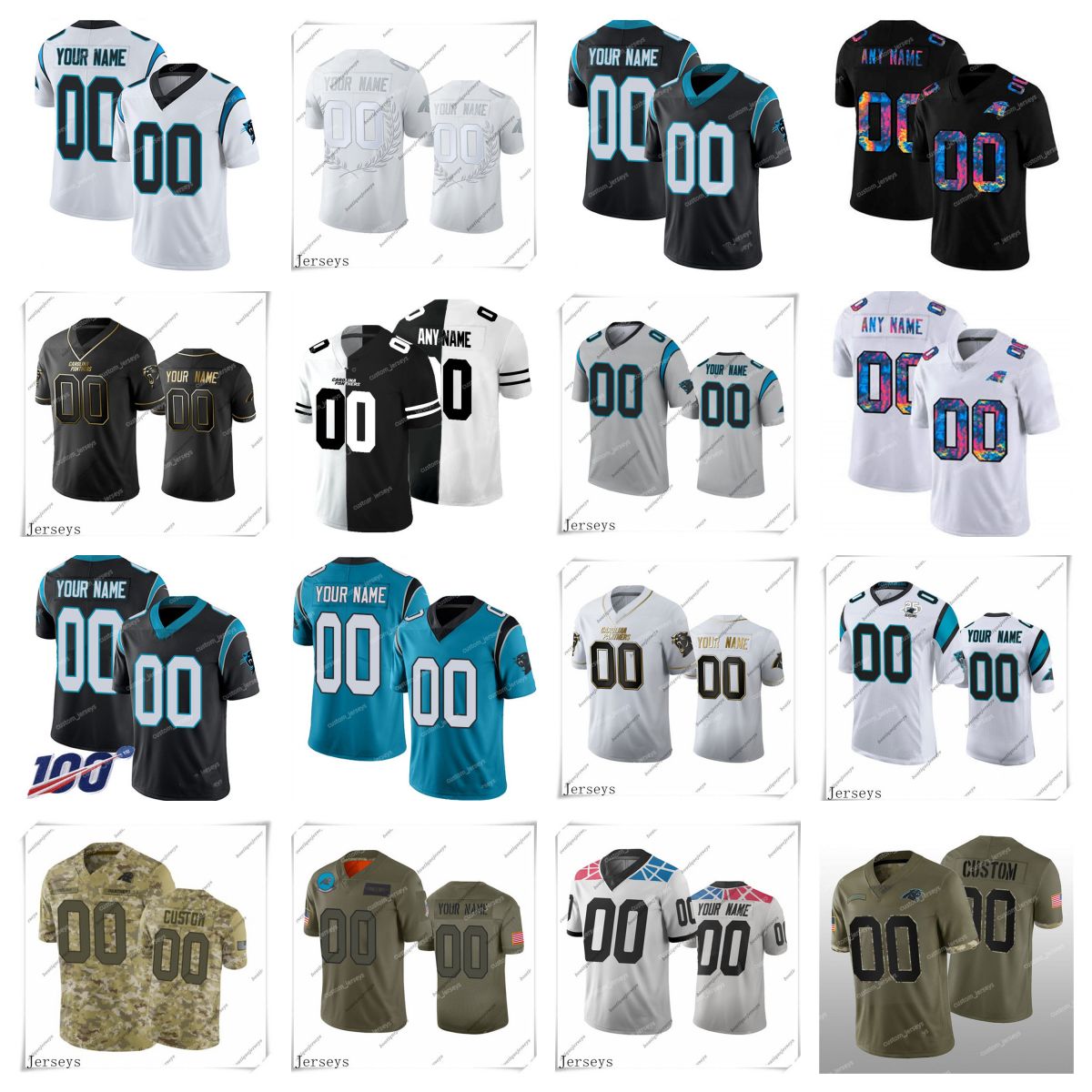 Carolina''Panthers''Custom Men Jersey Women Kids Active Player #00 Your Name Your Number Color Rush Elite Limited''NFL''Football Jerseys, #9
Carolina''Panthers''Custom Men Jersey Women Kids Active Player #00 Your Name Your Number Color Rush Elite Limited''NFL''Football Jerseys, #9