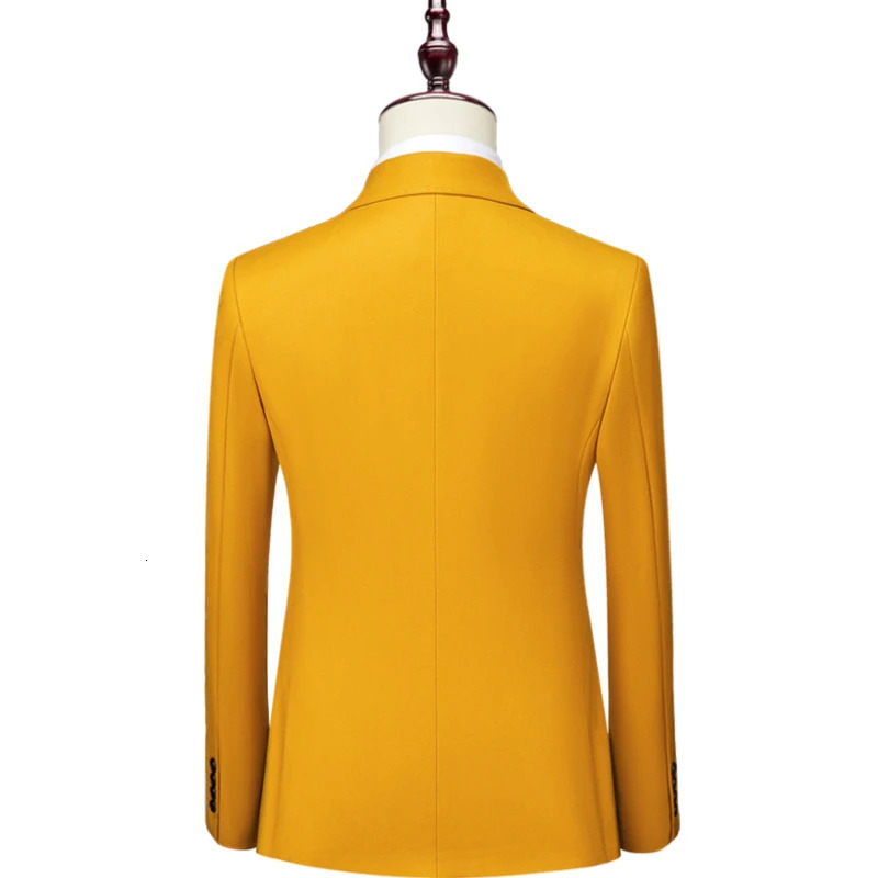 Men's Suits Blazers British Style Men's Spring High Quality Business Suits Jackets/Male Slim Fit Fashion Leisure Blazers/Groom's Weddin